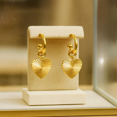 Aretes Melina Corazón