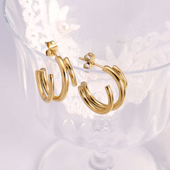 Aretes Lirio